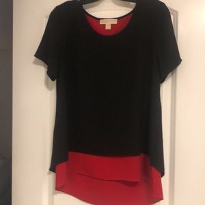 Michael Kors short sleeve Top.